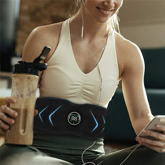 Rechargeable EMS Abs Toning Belt