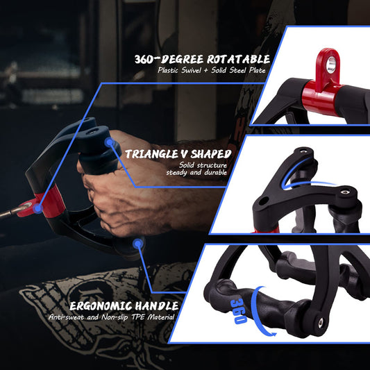 V-Bar Lat Pulldown Attachment