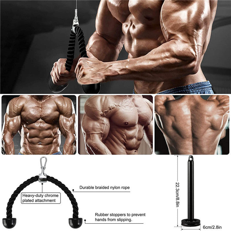 DIY Home Gym Fitness Equipment Set