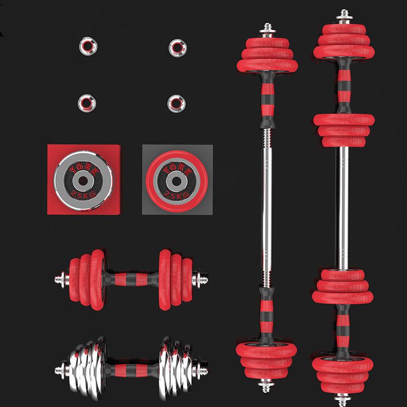 Solid Iron Dumbbells