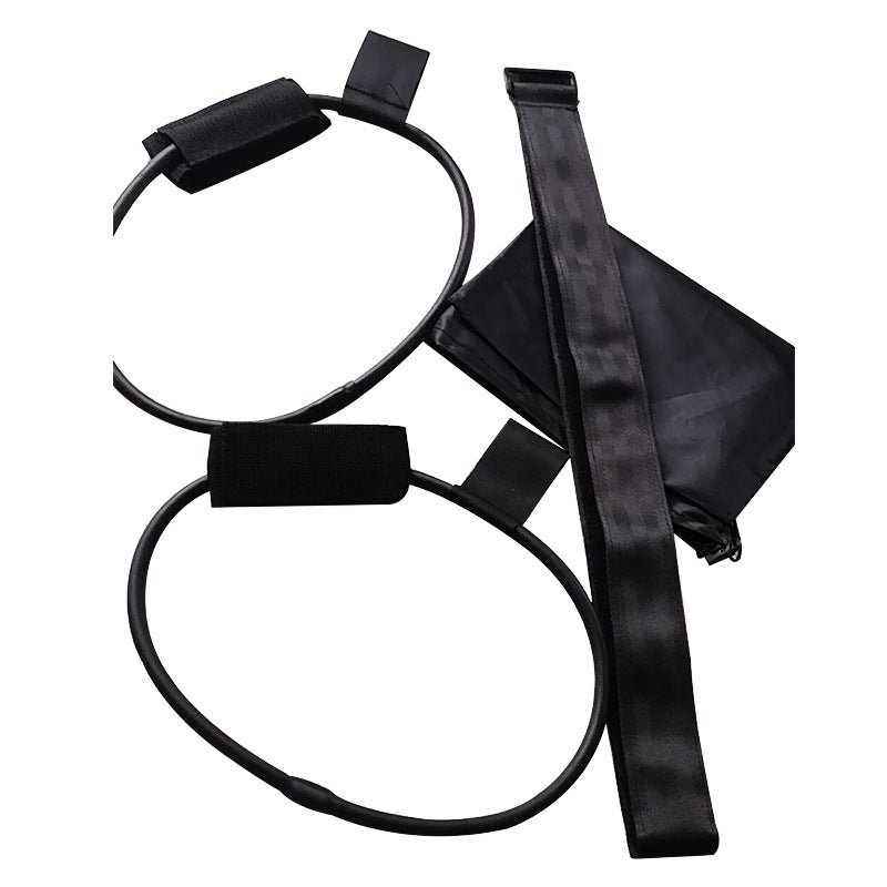 Latex Resistance Band with Foot Pedal