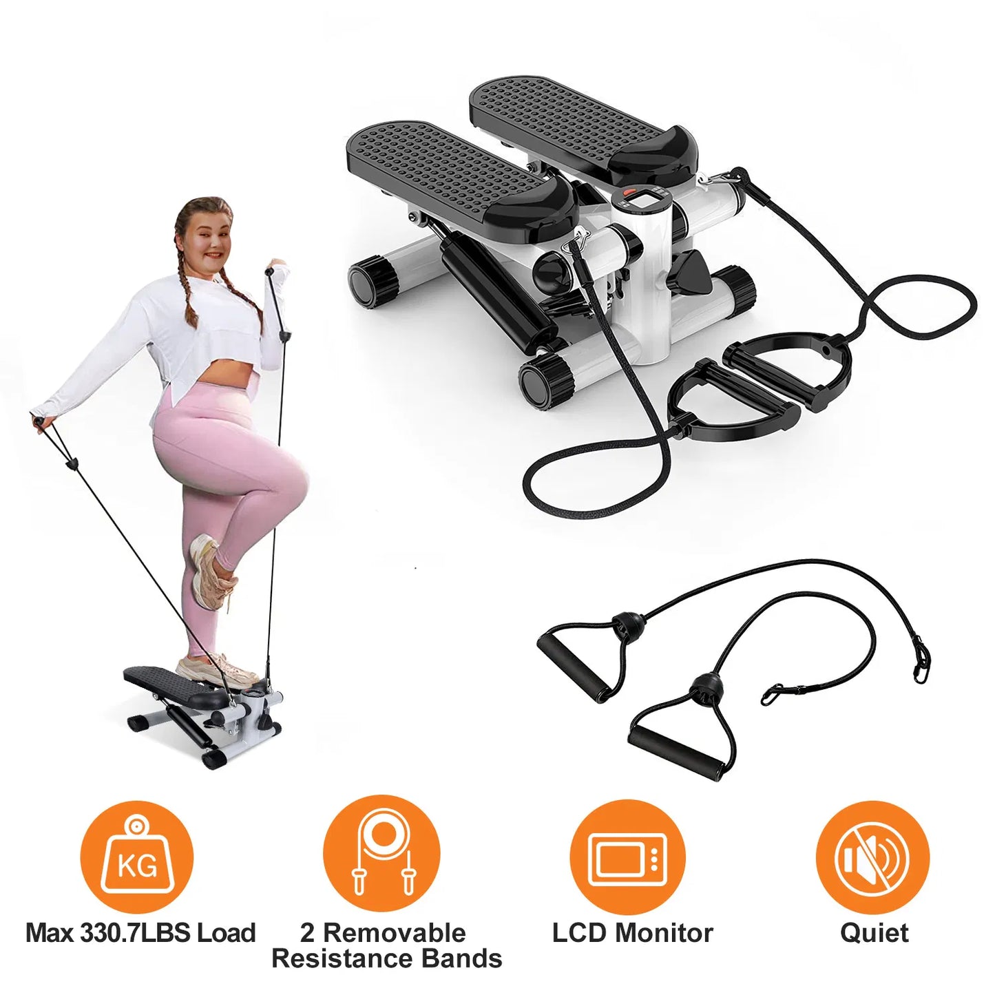 Mini Fitness Stepper for Women