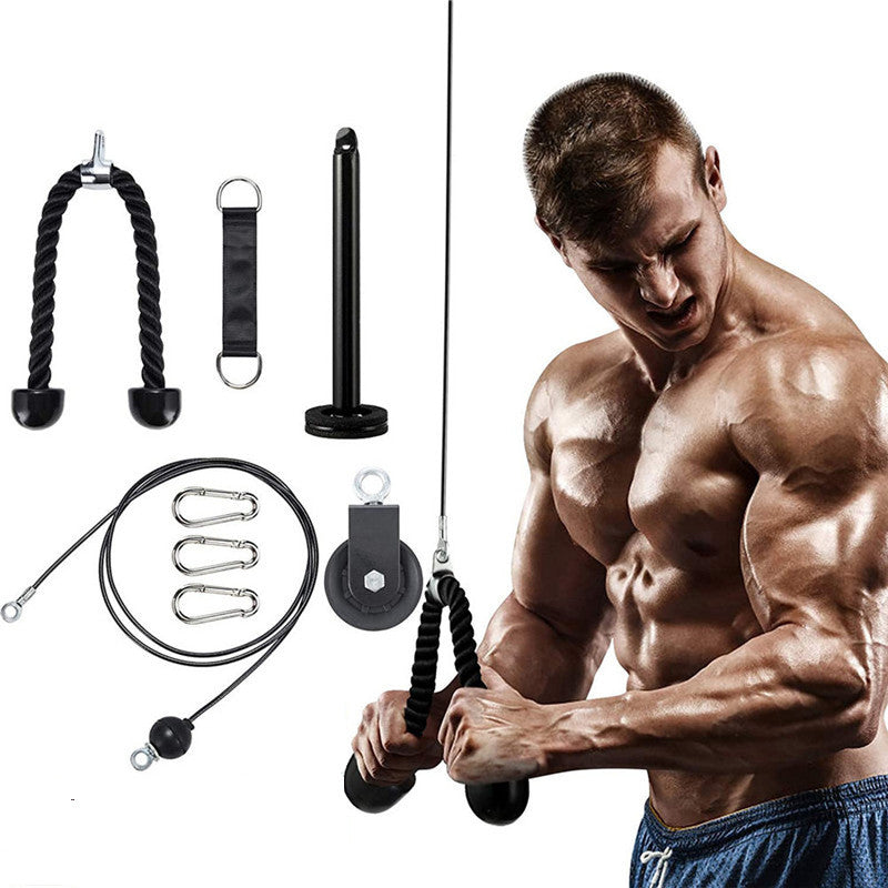 DIY Home Gym Fitness Equipment Set