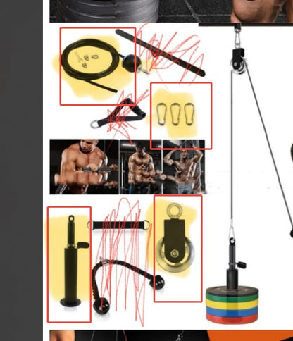 Home Fitness Pulley System