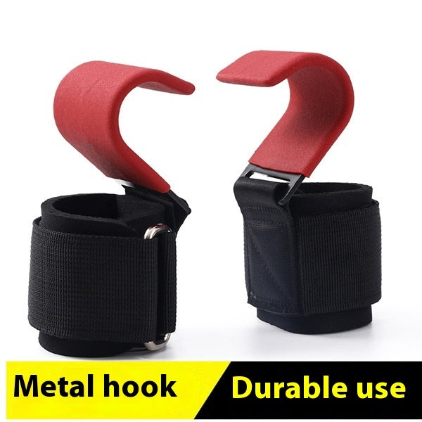 Pull-Up Grip Hooks with Straps
