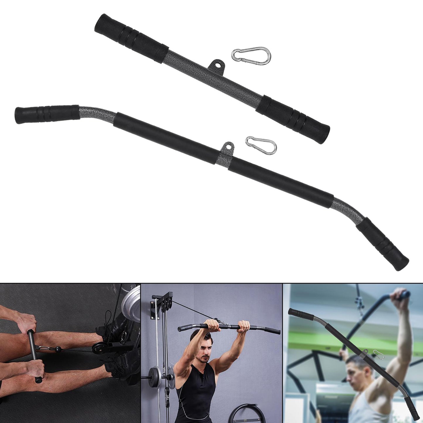 High & Low Pulley Cable Handles