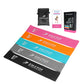 Elastic Resistance Bands Set for Yoga & Pilates