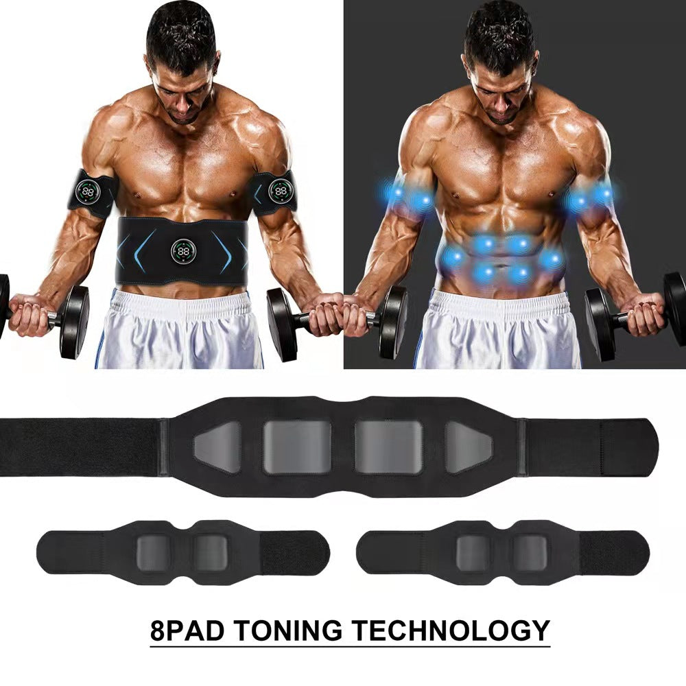Rechargeable EMS Abs Toning Belt