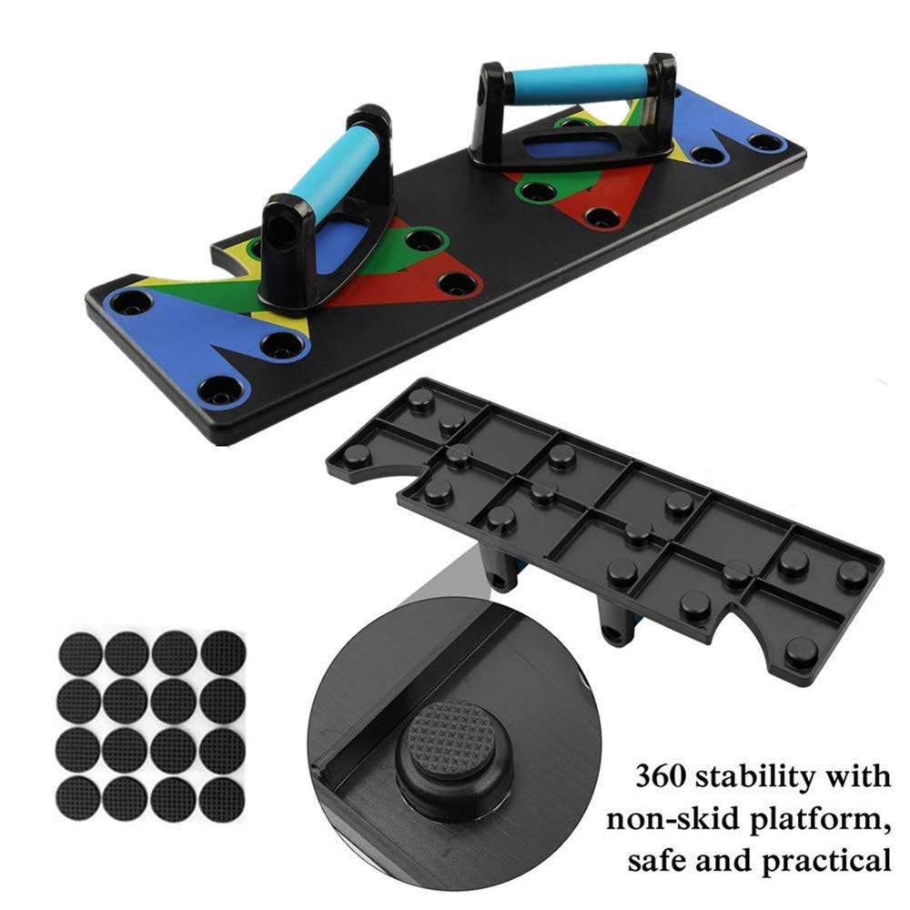 ABS Abdominal Muscle Trainer 9-in-1 Push-Up Board