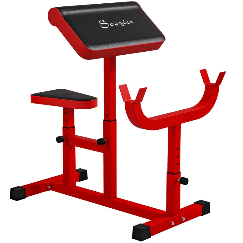 Soozier Preacher Curl Bench