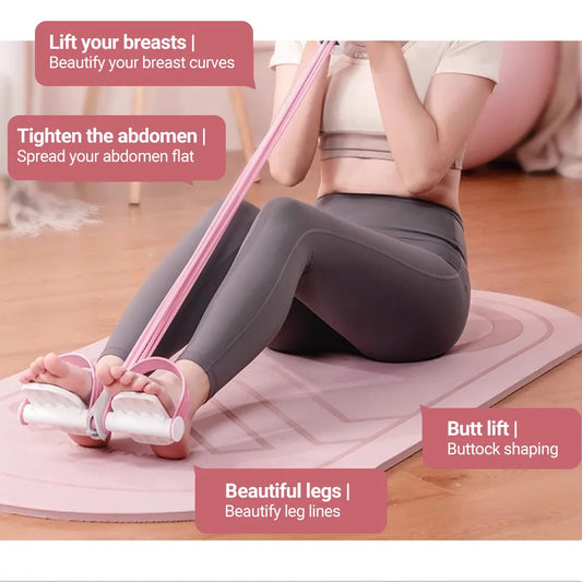 Portable Pedal Resistance Band for Women