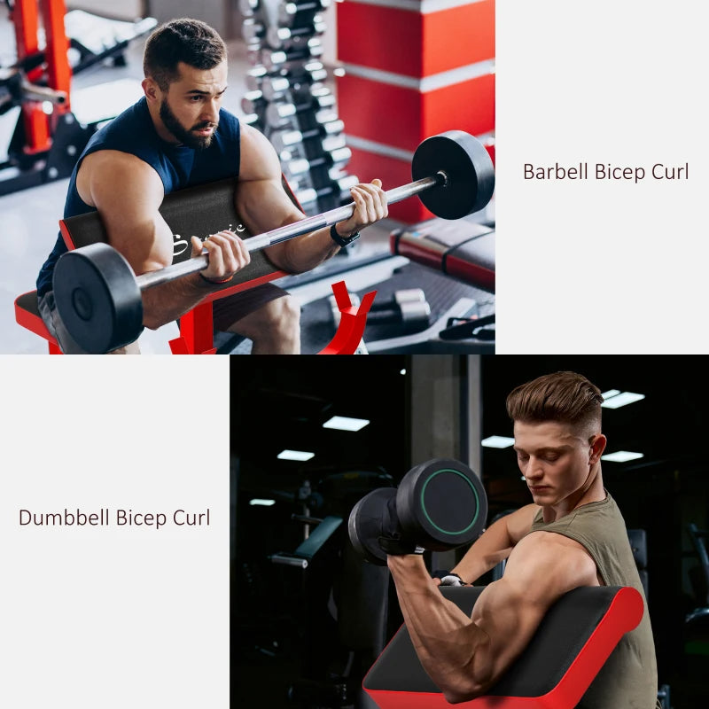 Soozier Preacher Curl Bench