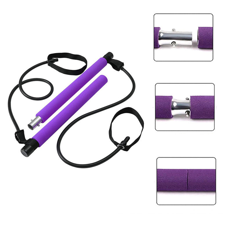 Portable Yoga & Pilates Resistance Bar