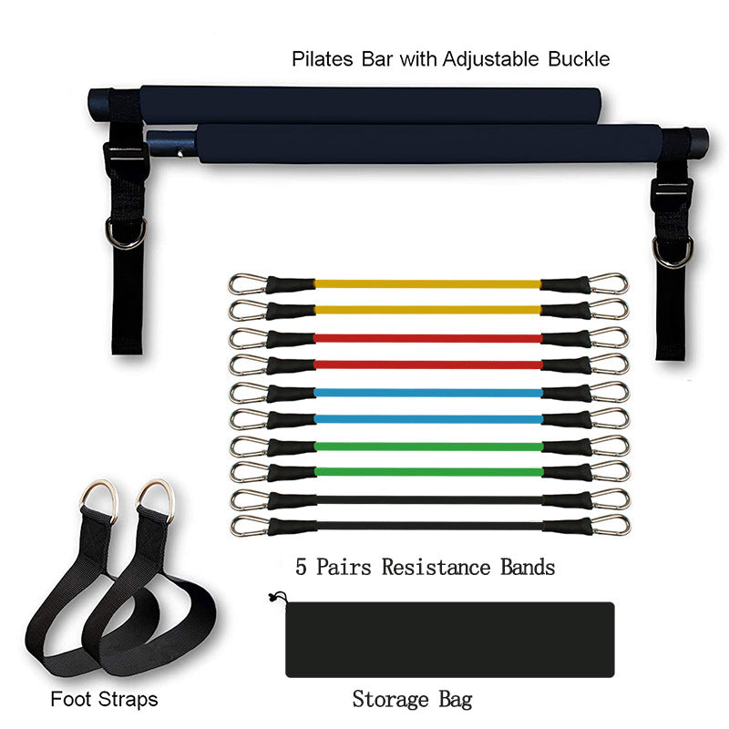 Portable Yoga & Pilates Resistance Bar