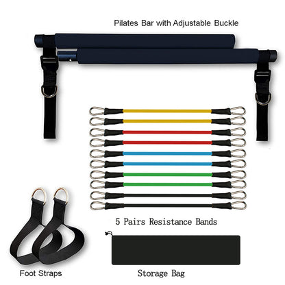 Portable Yoga & Pilates Resistance Bar