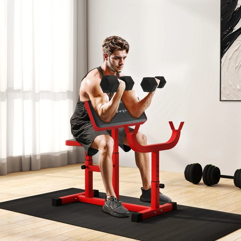 Soozier Preacher Curl Bench