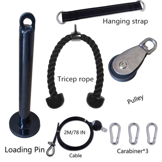 DIY Home Gym Fitness Equipment Set