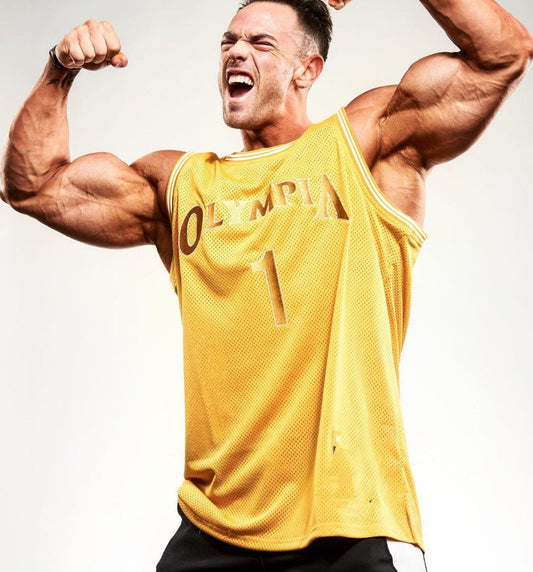 Men’s Breathable Gym Sleeveless Tank