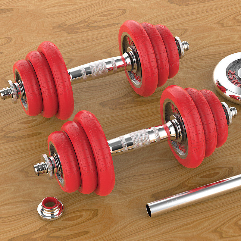 Solid Iron Dumbbells