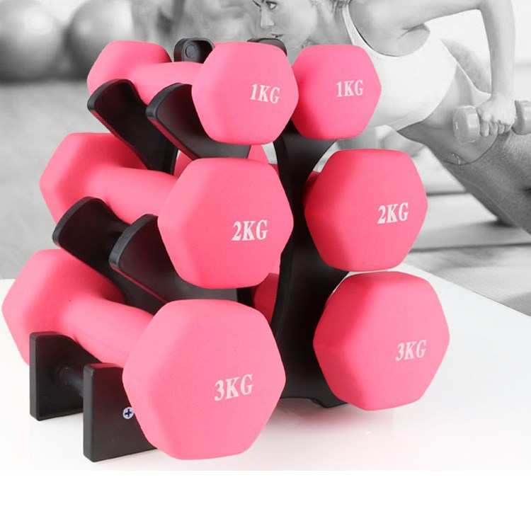 Adjustable Dumbbell Set with Home Rack