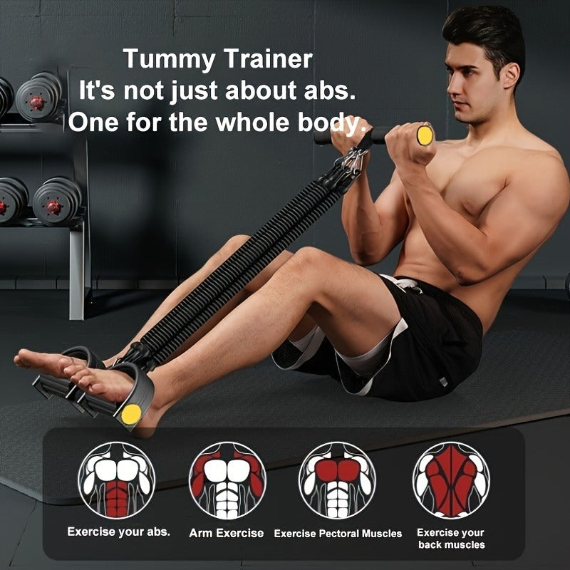 Adjustable Resistance Band Set with Handles & Foot Pedals
