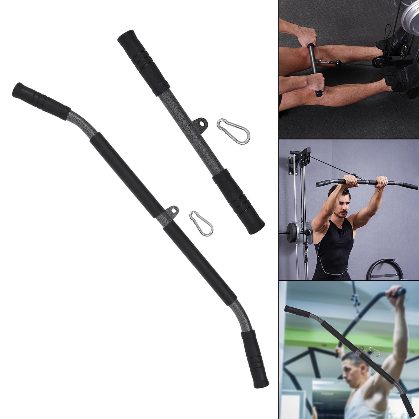 High & Low Pulley Cable Handles