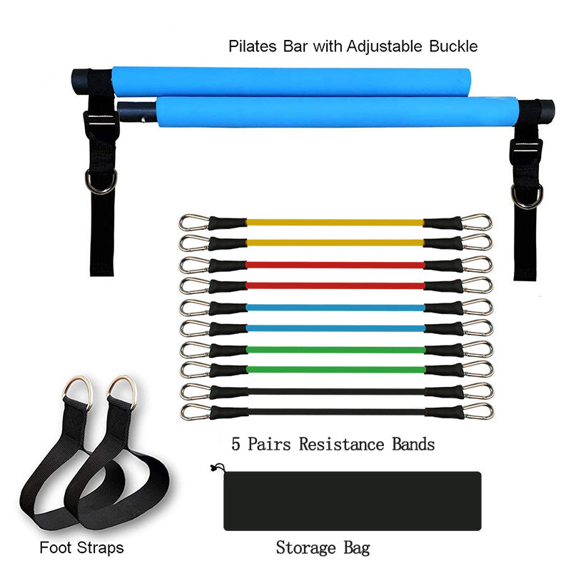 Portable Yoga & Pilates Resistance Bar