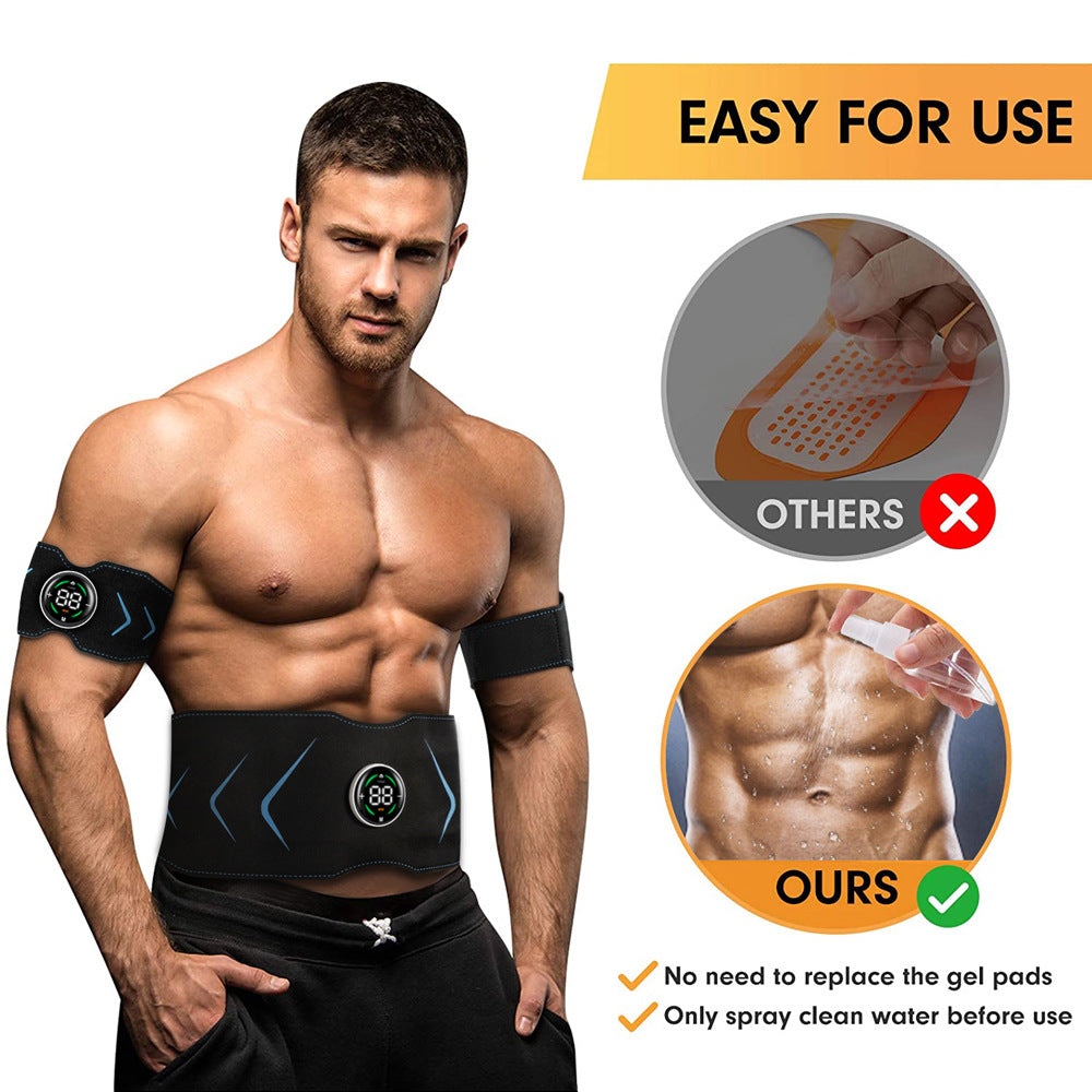Rechargeable EMS Abs Toning Belt