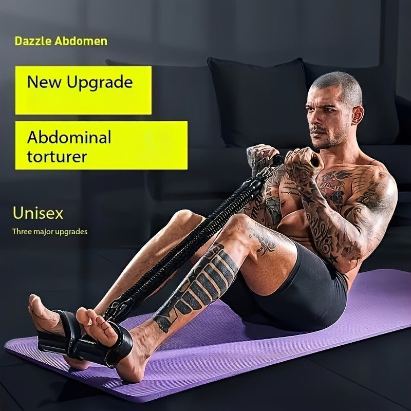 Adjustable Resistance Band Set with Handles & Foot Pedals