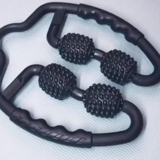 Foam shaft muscle relaxer massage roller skinny le
