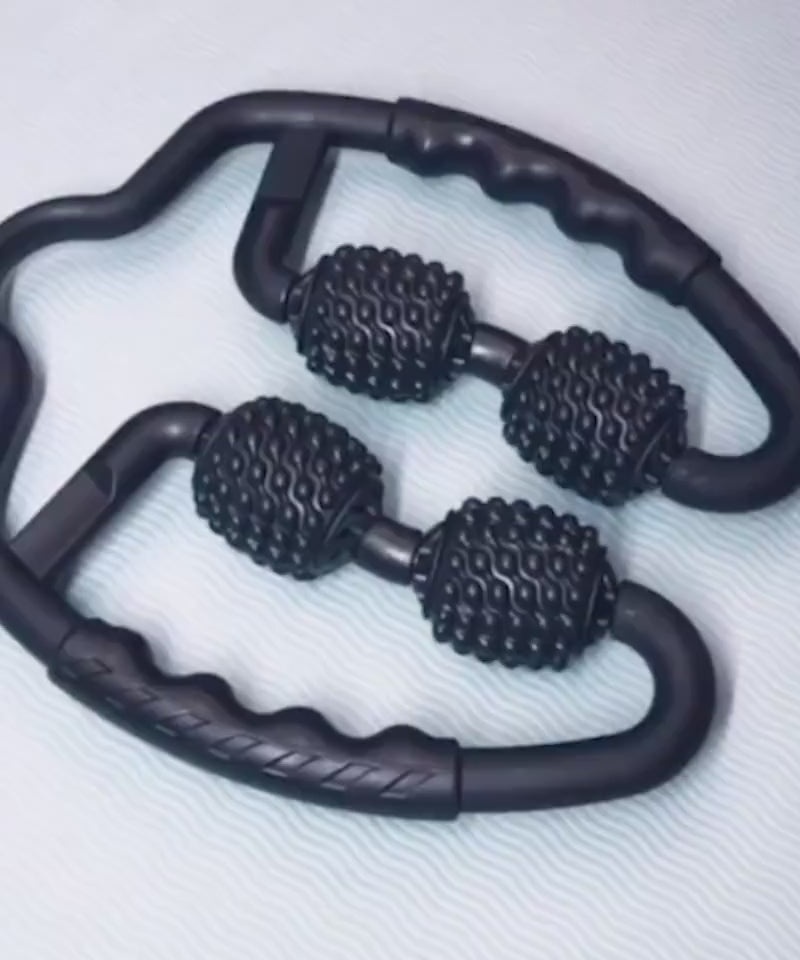 Foam shaft muscle relaxer massage roller skinny le